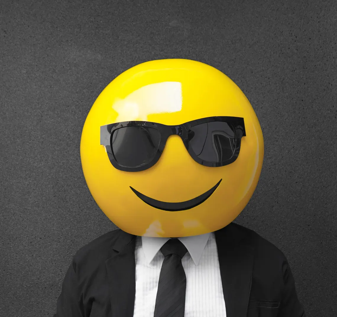 EMOJI with sunglasses – CABEZON